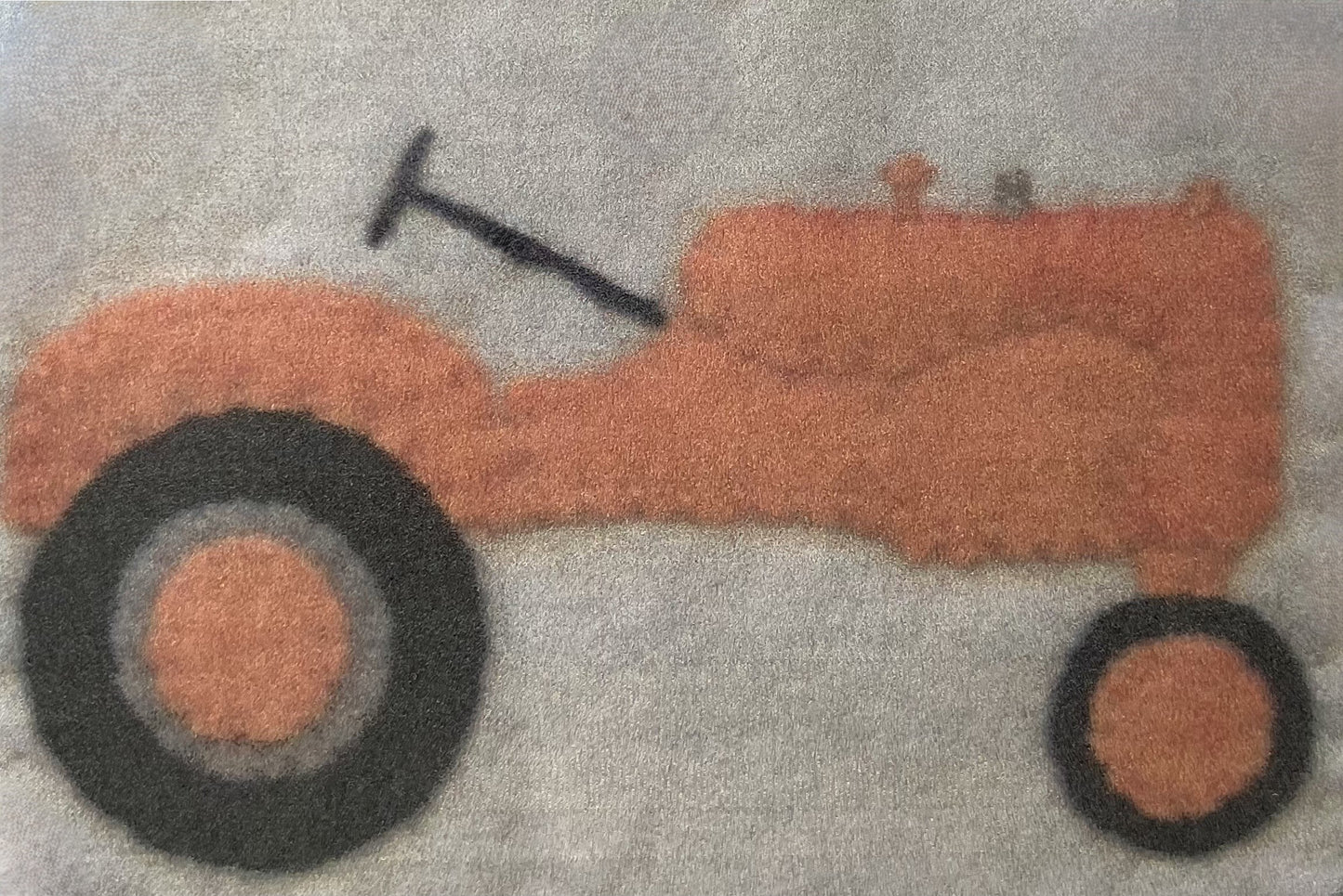 Orion's Orange Tractor Ornament Pattern